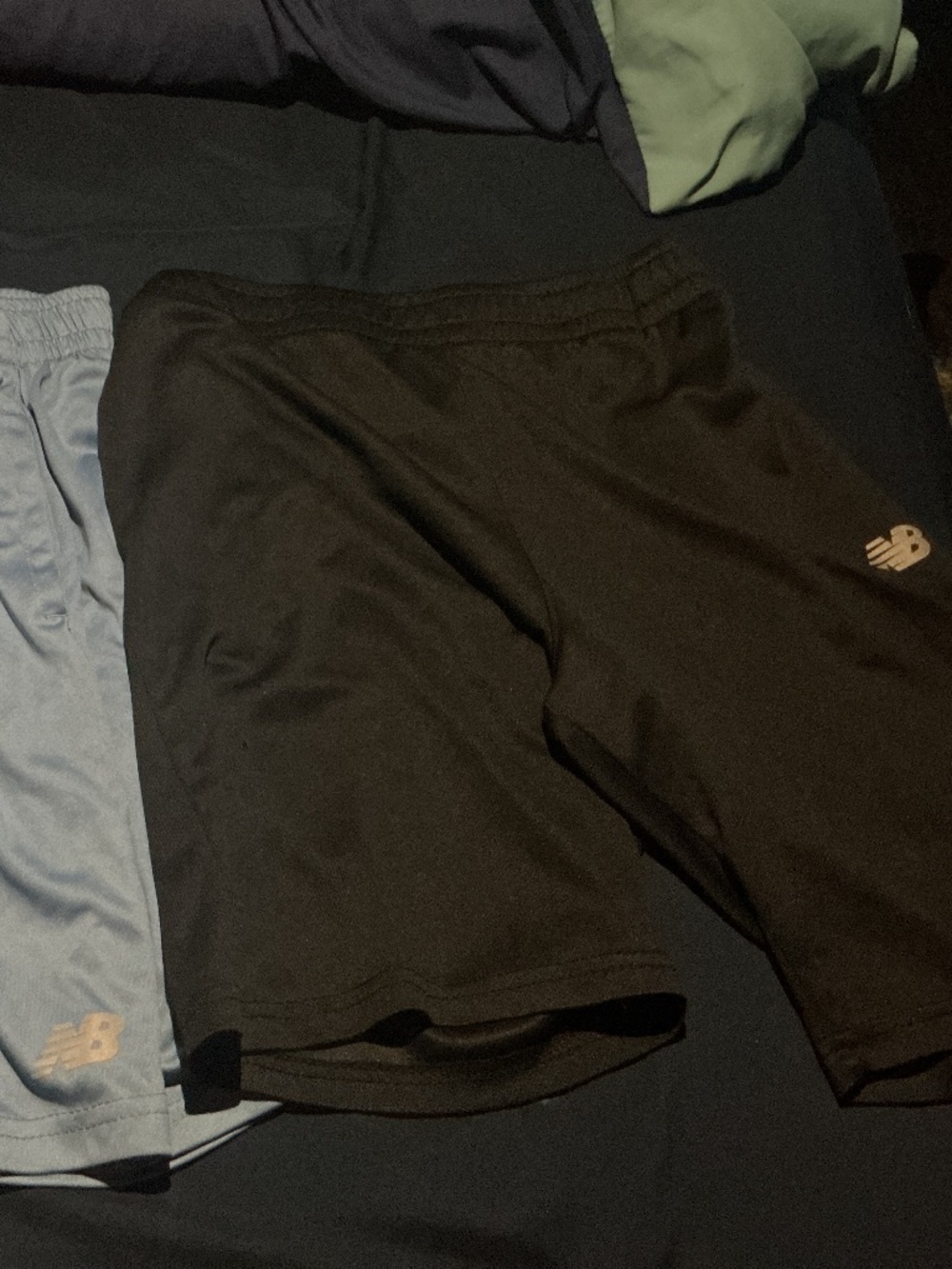 Set of 2 shorts new balance blue and black